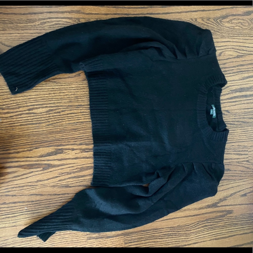Black sweater